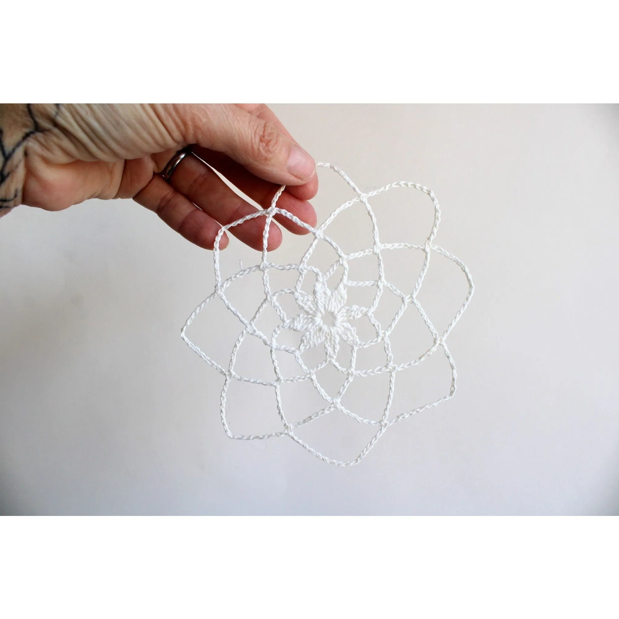 Vintage Lot of Thirteeen Crochet Doilies