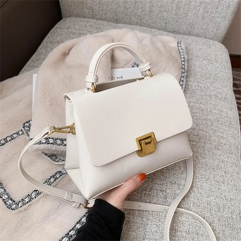 Vintage PU Leather Mini Shoulder Bag