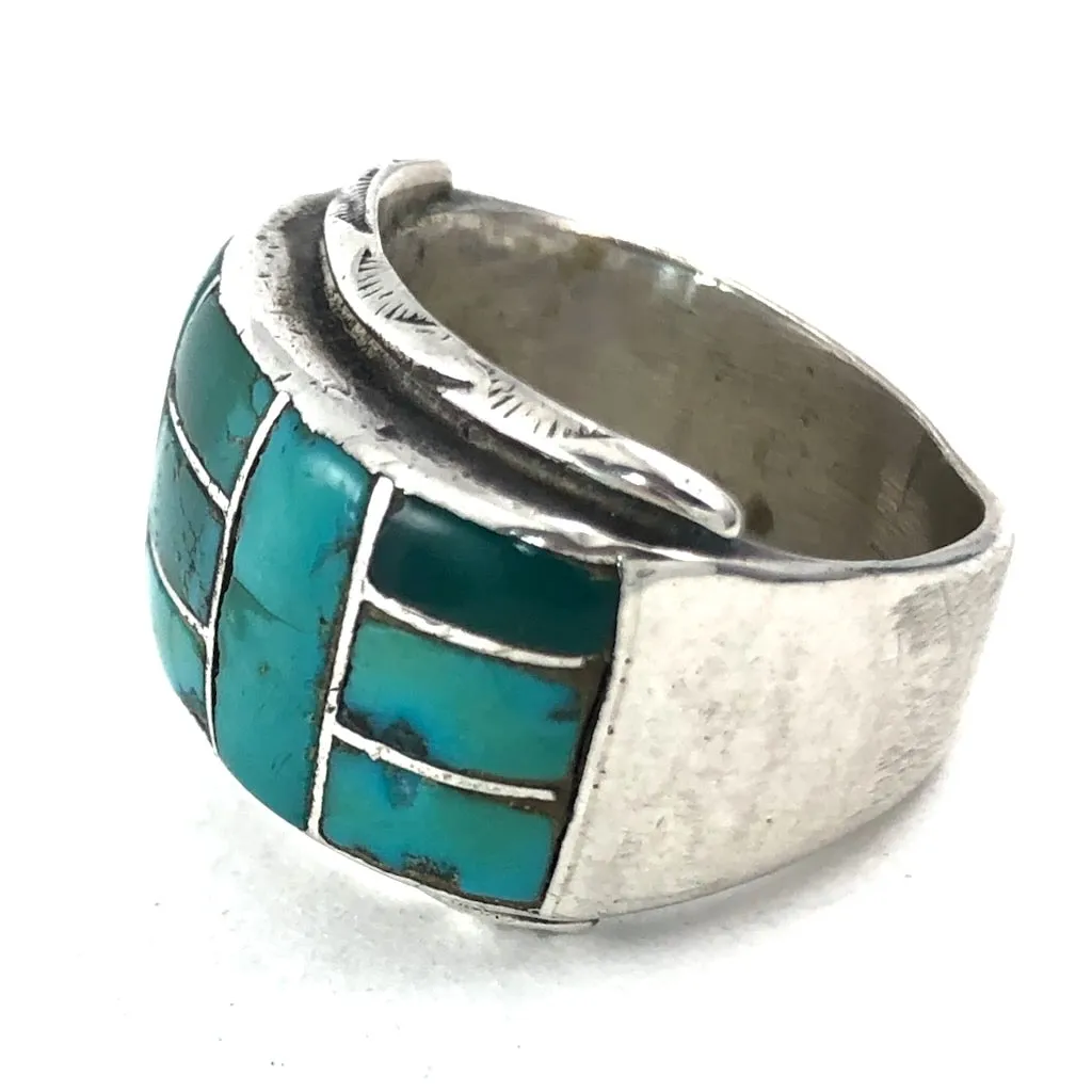 Vintage Zuni Inlay<br>Size: 6.5