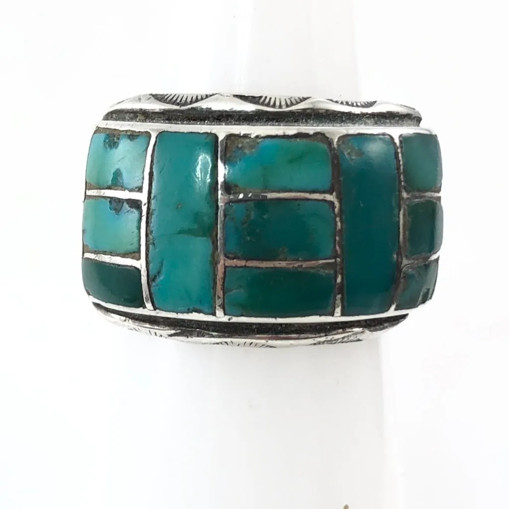 Vintage Zuni Inlay<br>Size: 6.5