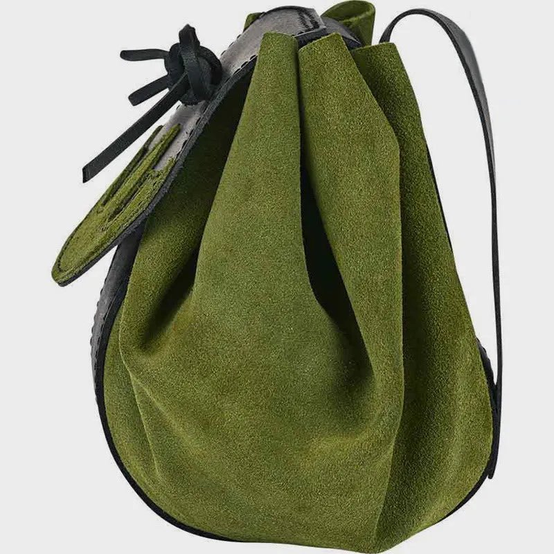 Waist Bag For Women Vintage Soft Suede Waist Pouch