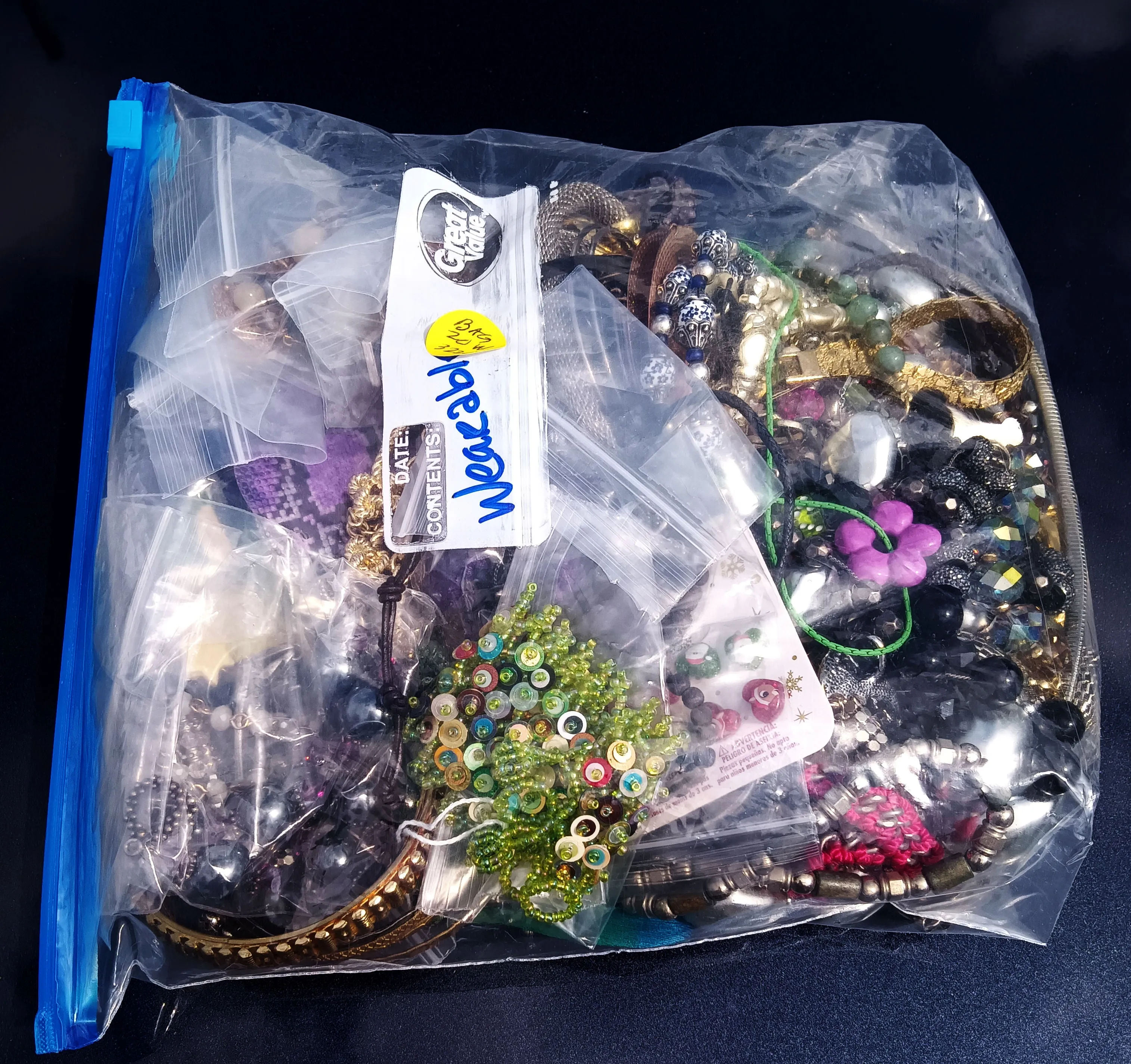 Wearable Costume Jewelery Mystery Bag #20 - 5 Pounds