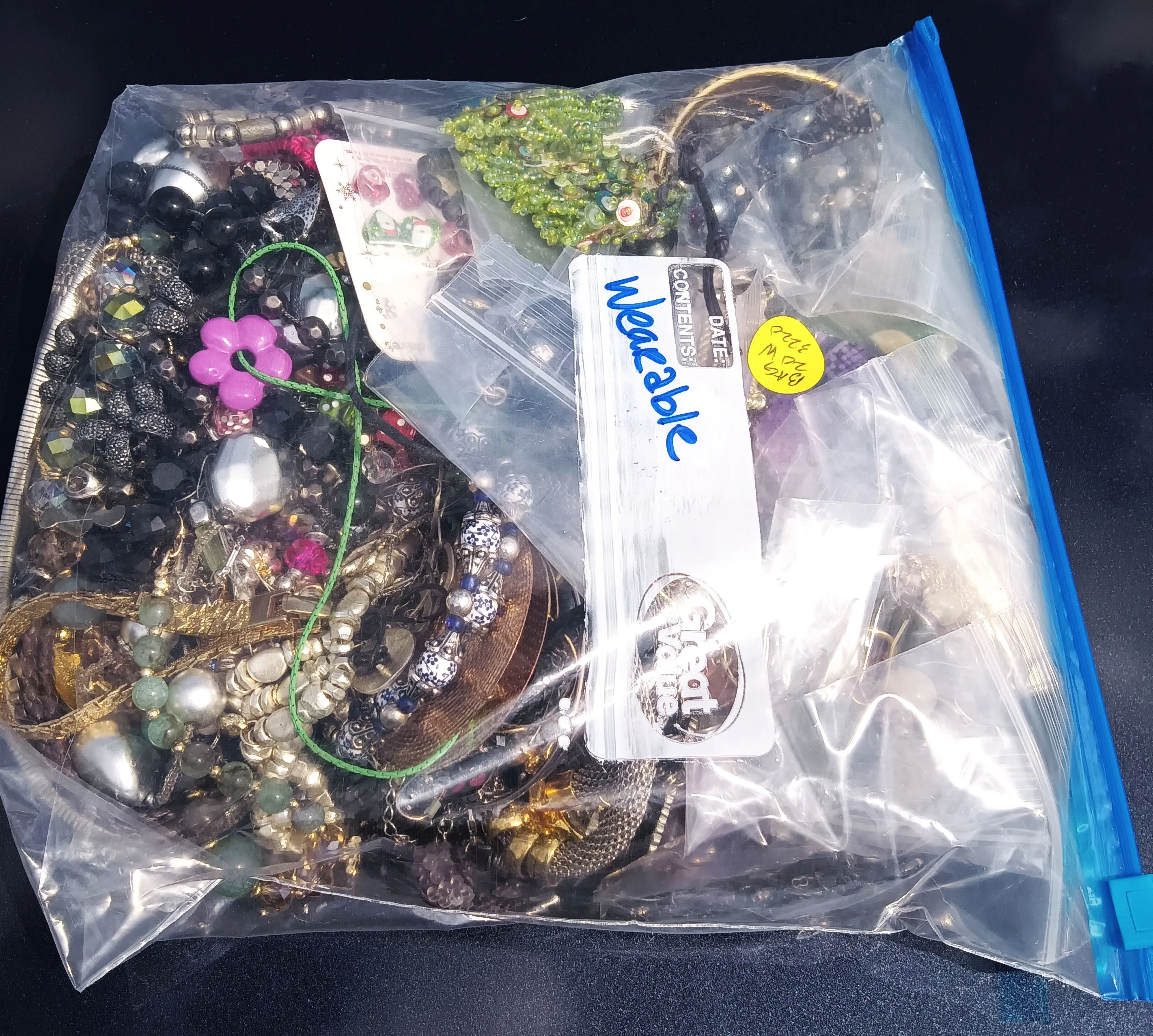 Wearable Costume Jewelery Mystery Bag #20 - 5 Pounds