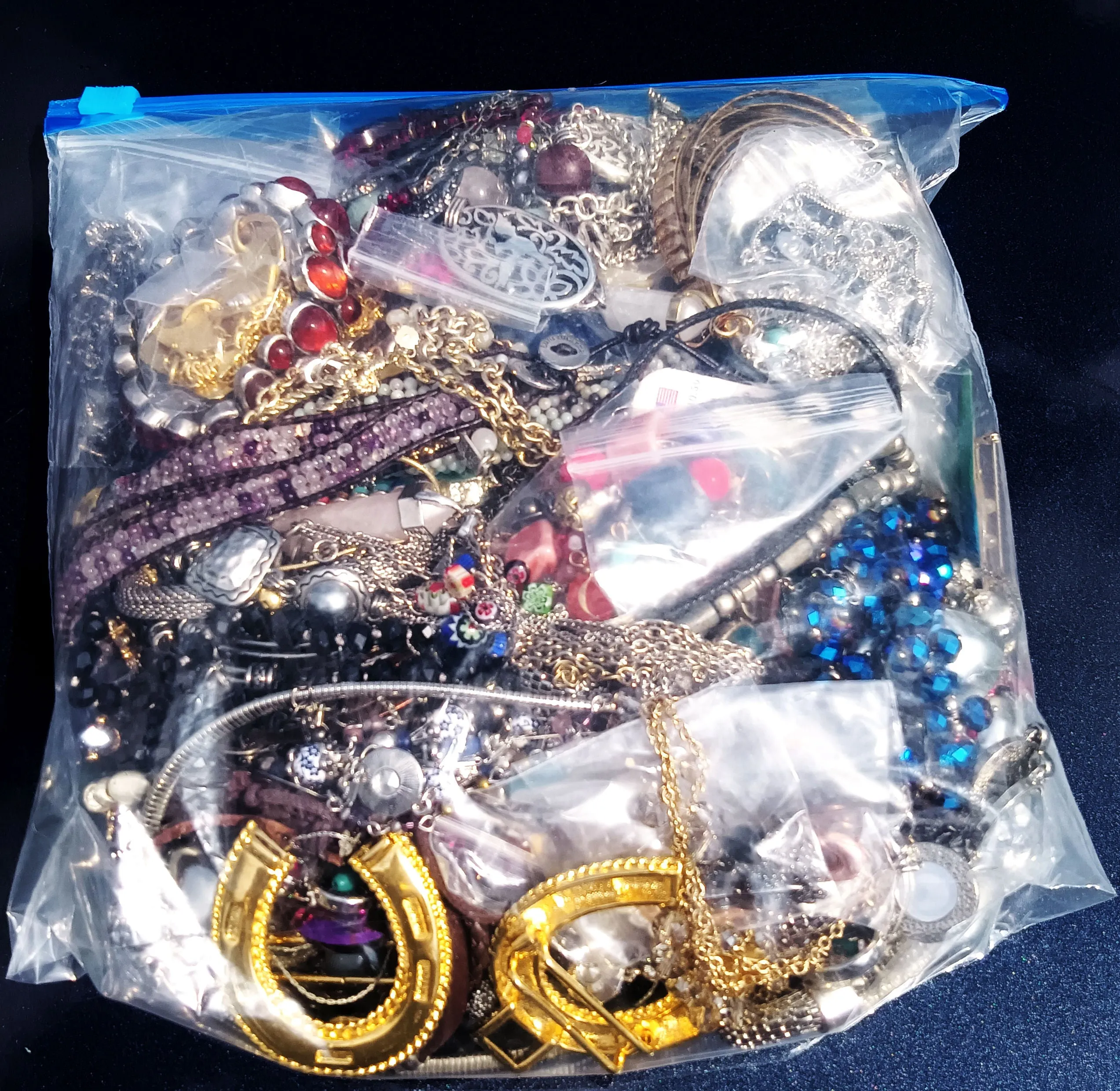 Wearable Costume Jewelery Mystery Bag #20 - 5 Pounds