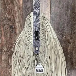 Western Mini Leather Fringe Strap 36" #64965