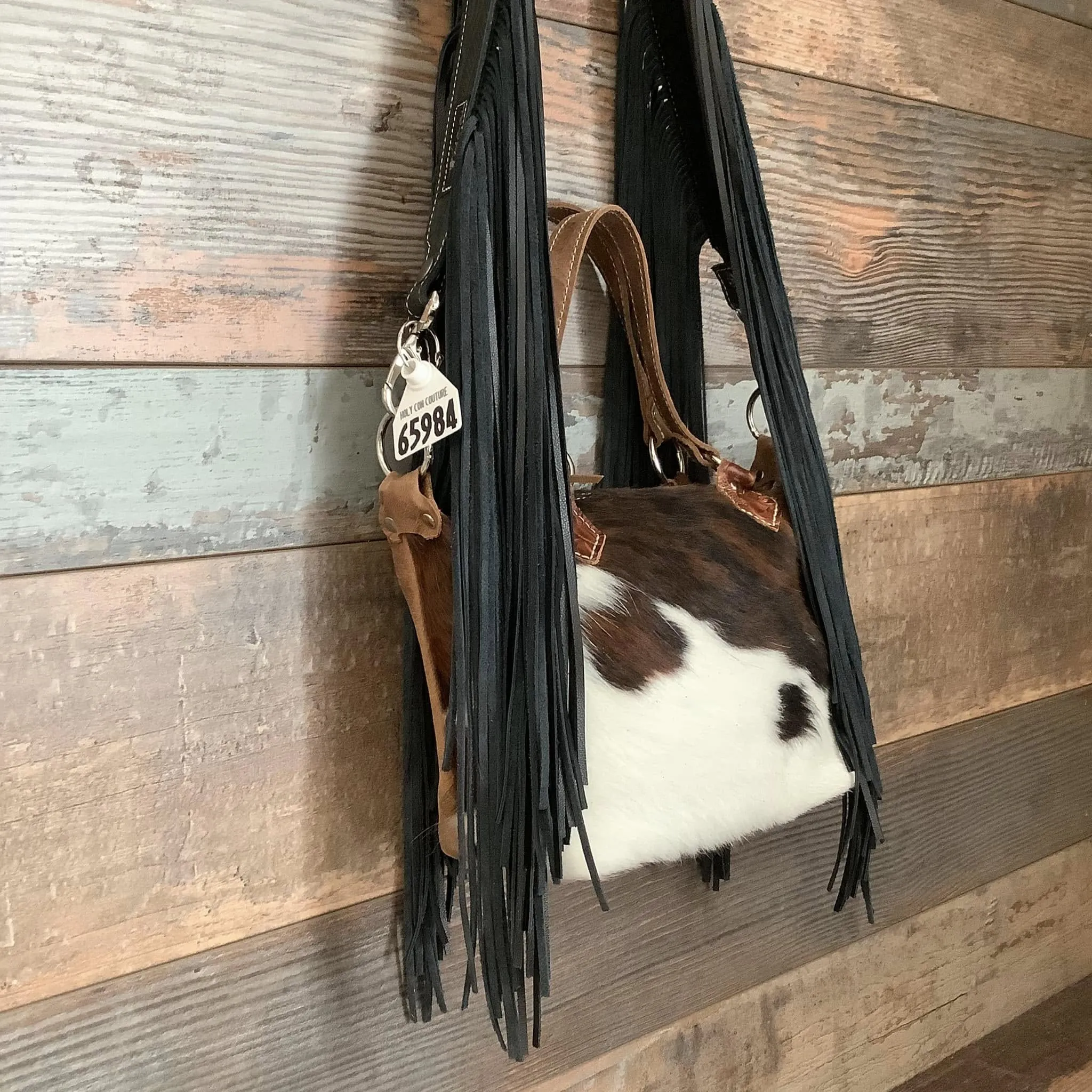Western Mini Leather Fringe Strap 36" #65984