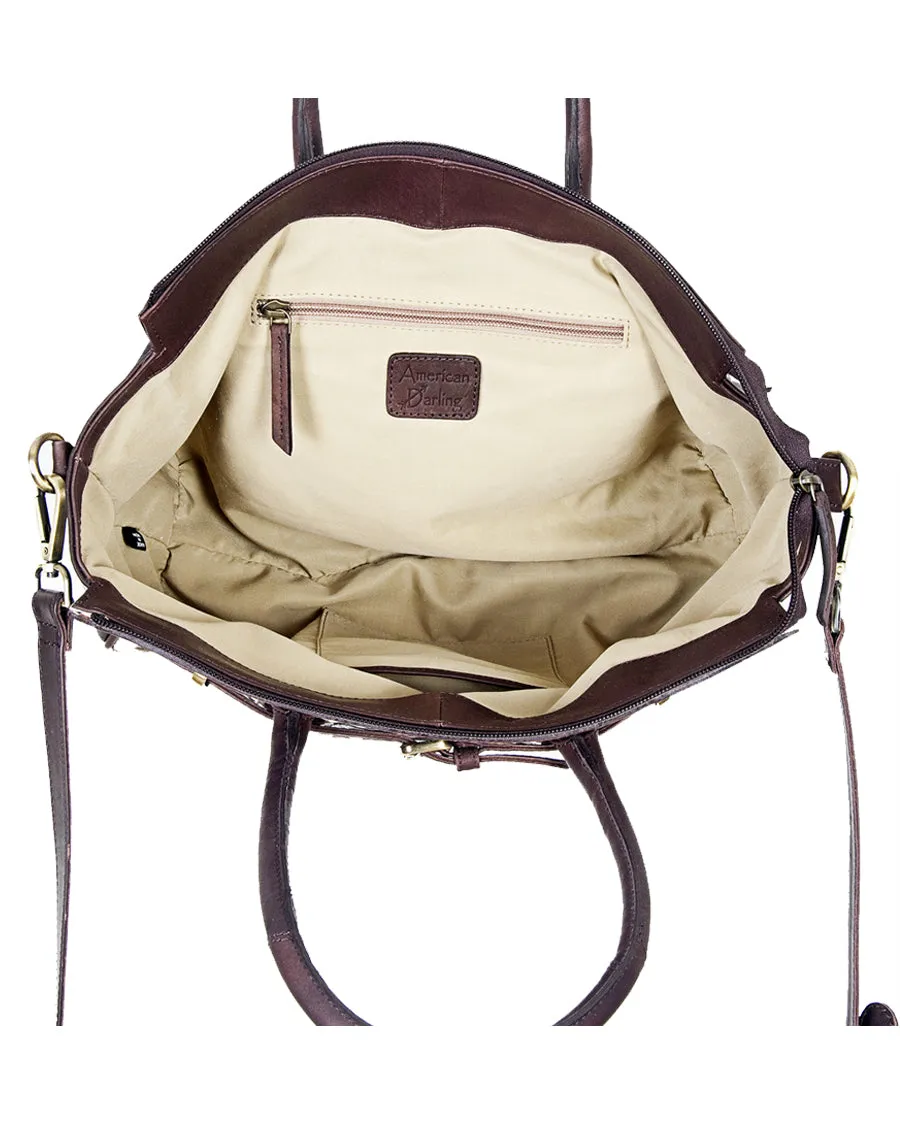 Women's Hair-On Concealed Carry Purse