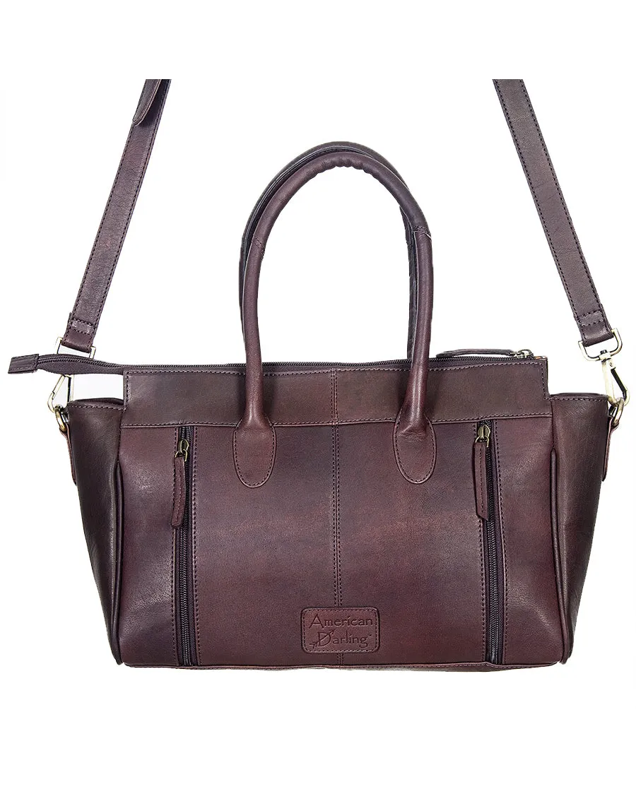 Women's Hair-On Concealed Carry Purse