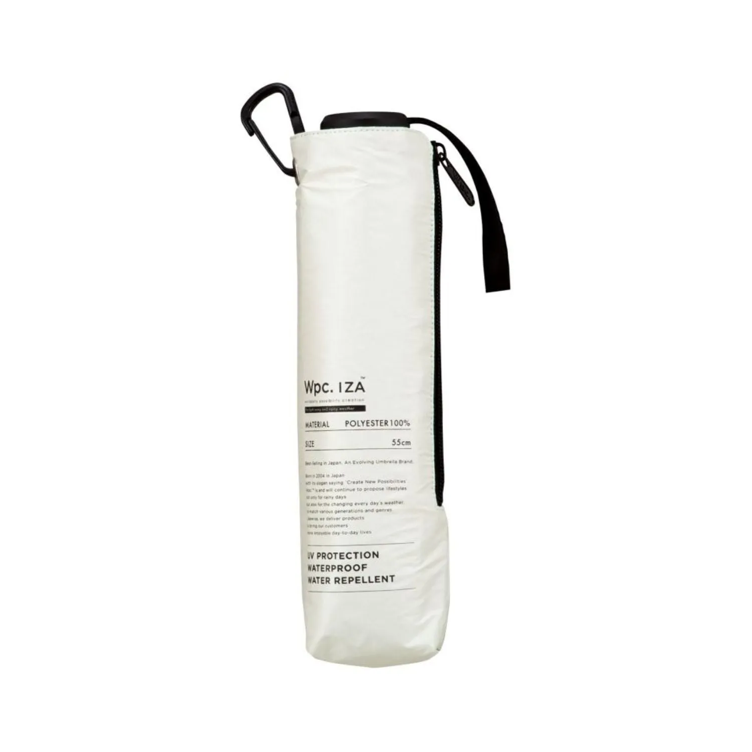 WPC IZA Wind Resistance UV Protection UPF 50  Men's Umbrella 55cm