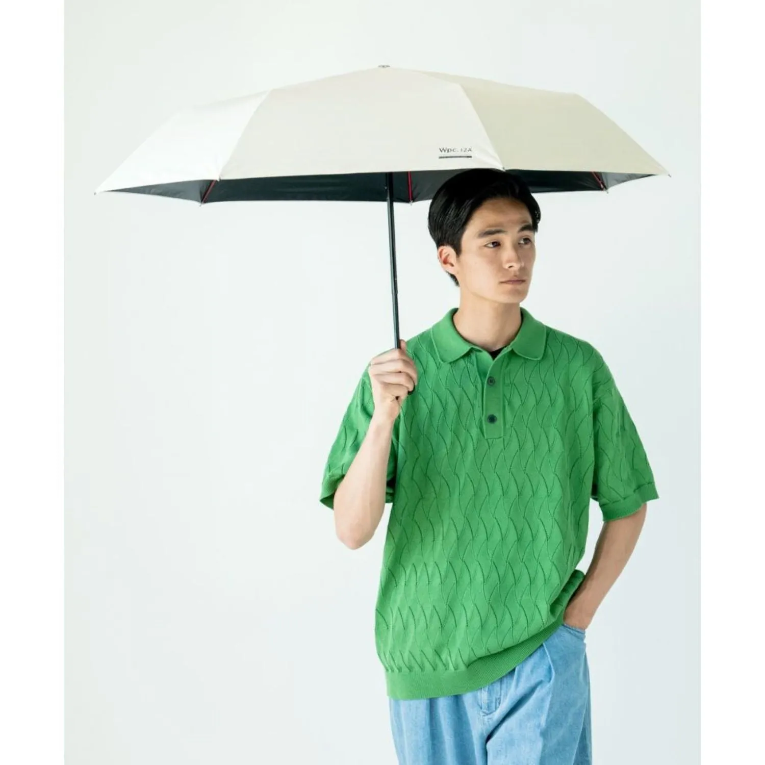 WPC IZA Wind Resistance UV Protection UPF 50  Men's Umbrella 55cm