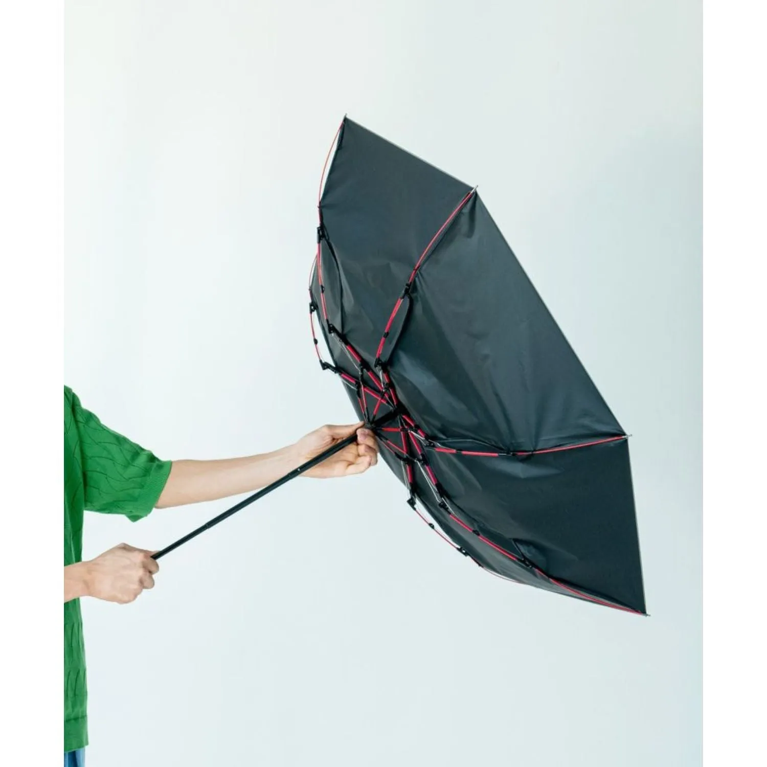 WPC IZA Wind Resistance UV Protection UPF 50  Men's Umbrella 55cm