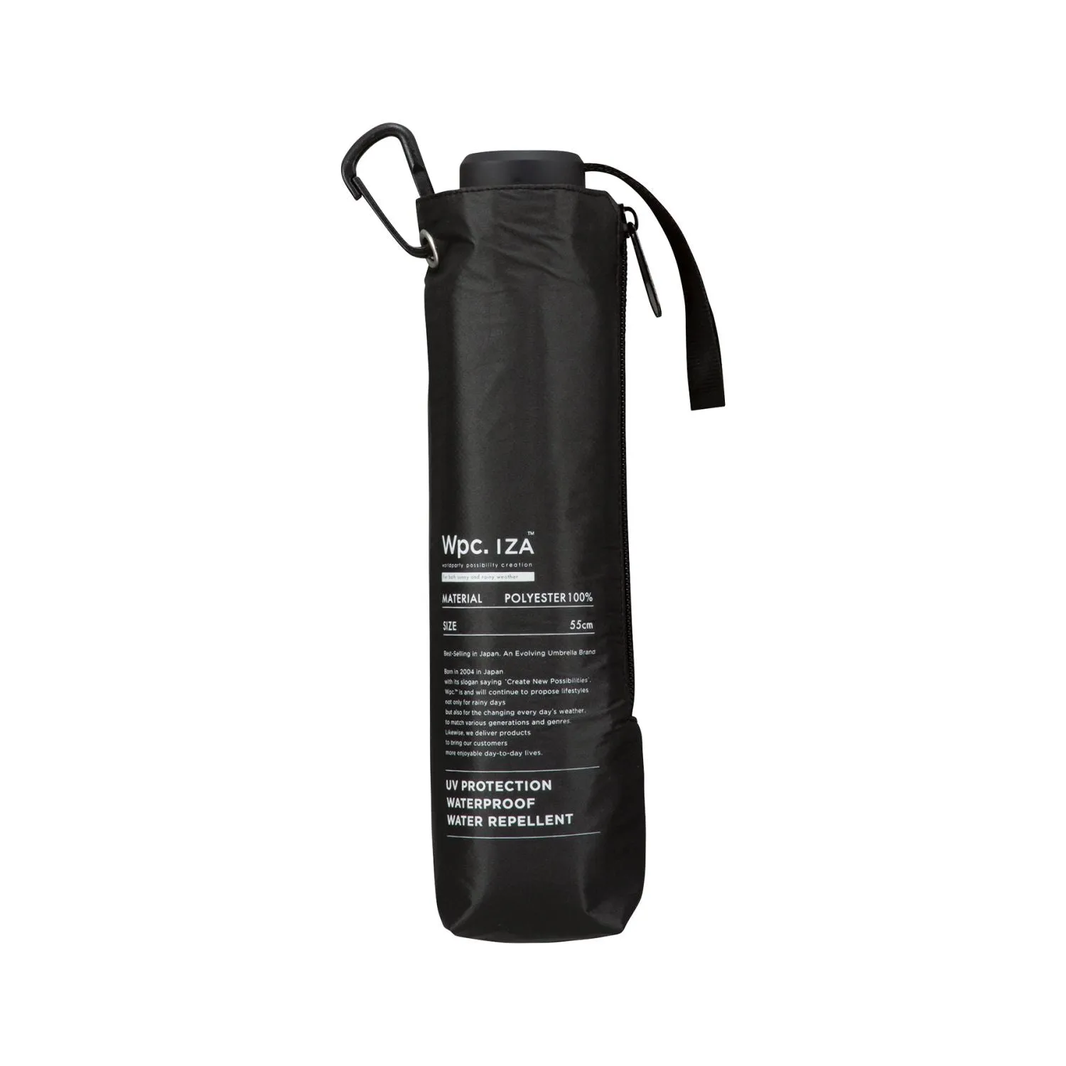 WPC IZA Wind Resistance UV Protection UPF 50  Men's Umbrella 55cm