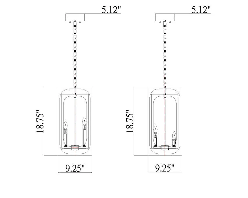 Z-Lite Easton 4 Bulb Chandelier